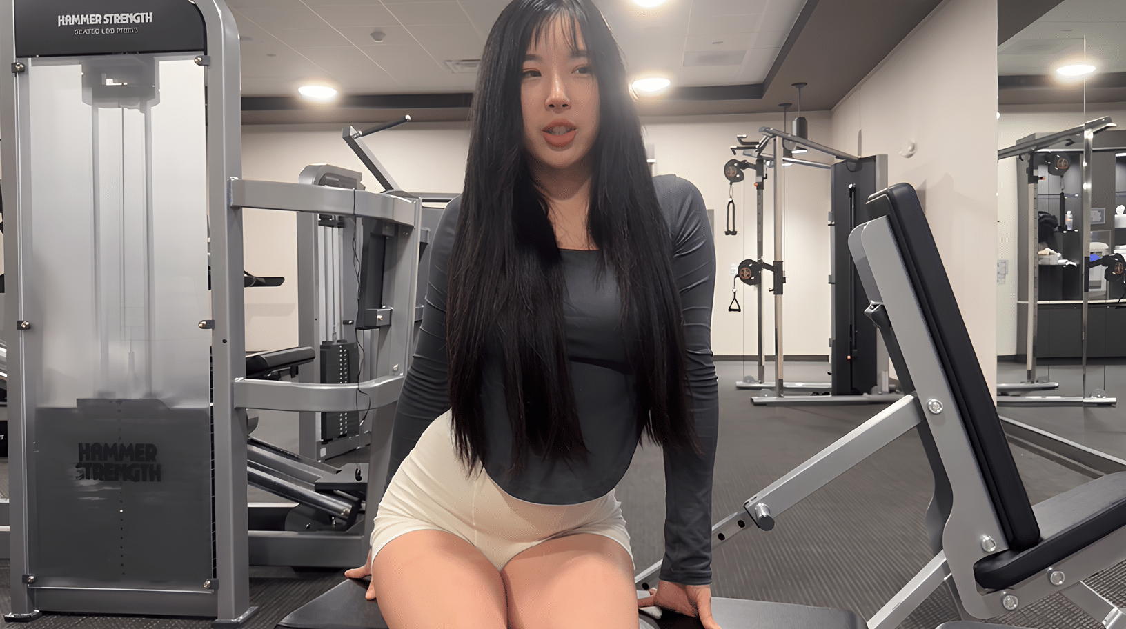 av unsen สาวหุ่นเด็ดฟิตเนสเสียว Elle Lee